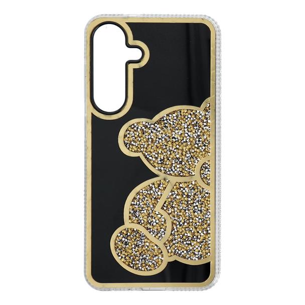 Etui na Samsung S25 FE / S26 FE Teddy Bear złote