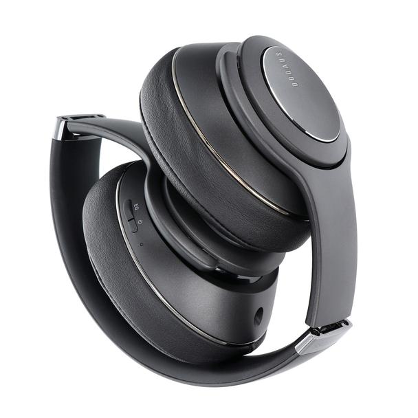 DOQAUS słuchawki bezprzewodowe bluetooth nagłowne VOGUE 9 2w1 czarne