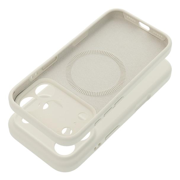 Etui na Samsung S26 ULTRA Forcell F-Protect Rubber Premium zgodne z MagSafe antique white 0INT