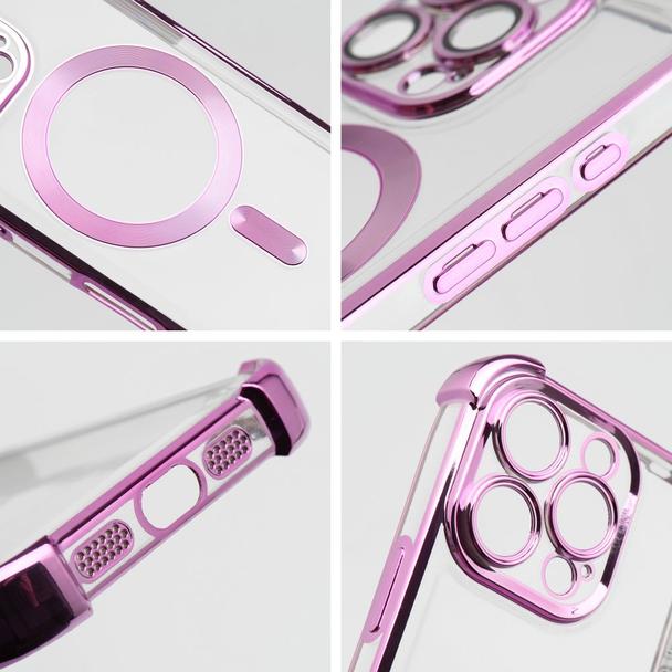 Futerał do Samsung S25 FE Antishock Electro purpurowy