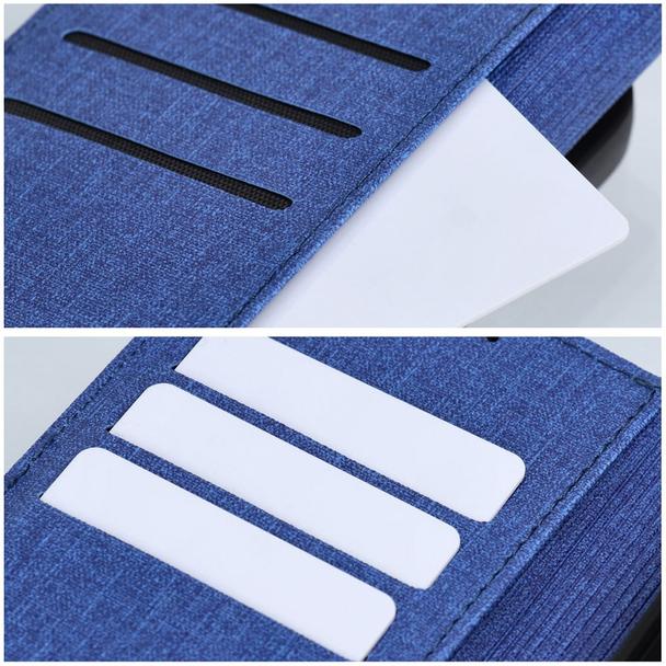 Etui z klapką na Samsung A27 Gomma Book niebieskie