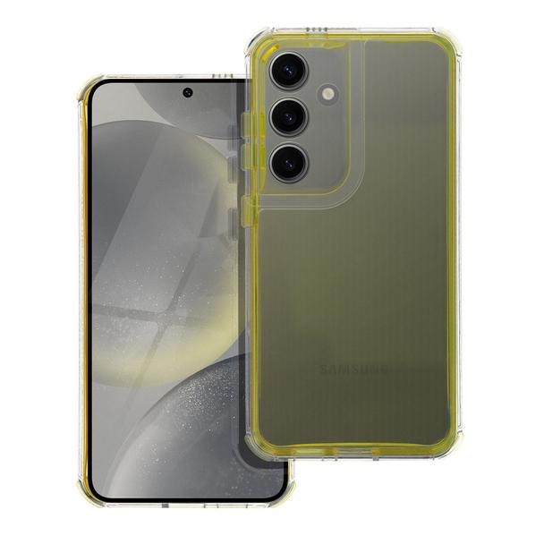 Futerał do Samsung A36 5G Matrix Clear żółty