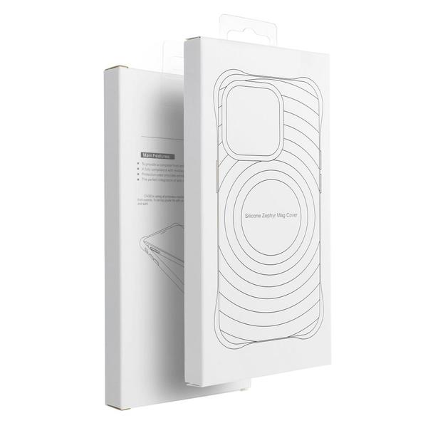 Silicone Zephyr Mag Cover kompatybilny z MagSafe do IPHONE 13 biały