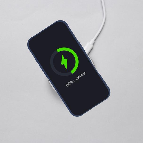 Futerał do iPhone 15 PRO Full Matte Mag Cover zgodny z MagSafe niebieski