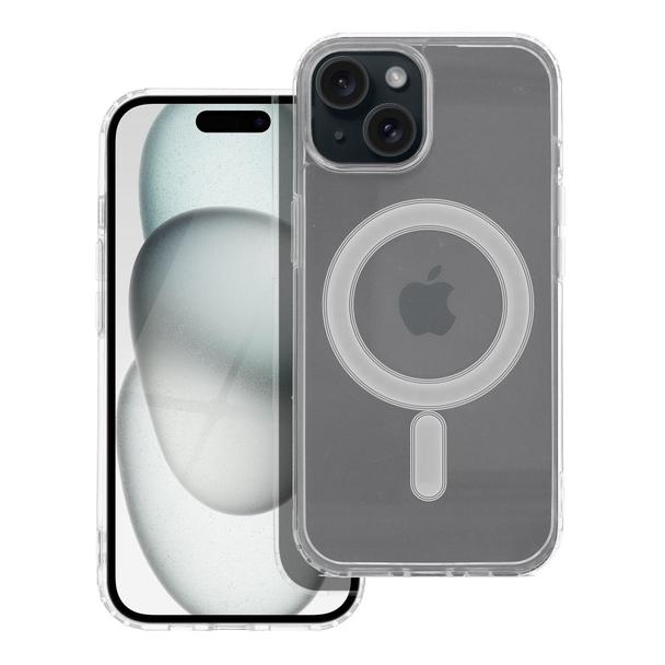 Etui na iPhone 15 Clear Mag Cover (Str) zgodne z  MagSafe transparentne