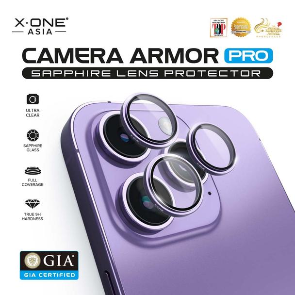 Szkło szafirowe na obiektyw aparatu do Samsung S26 ULTRA X-One Camera Armor