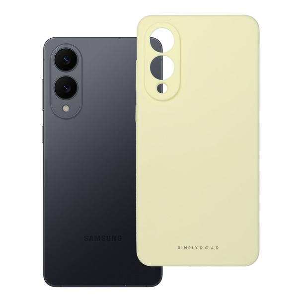 ROAR futerał CLOUD SKIN do SAMSUNG S25 Edge Jasnożółty