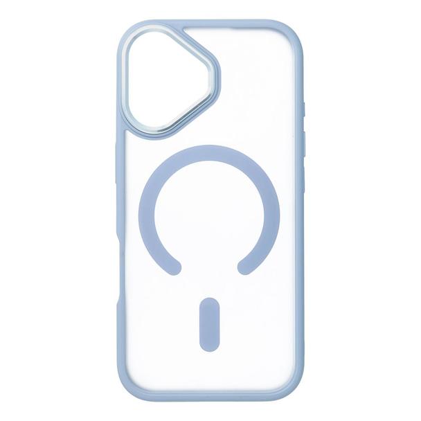 Futerał do iPhone 17 Matte Mag Cover zgodny z MagSafe niebieski