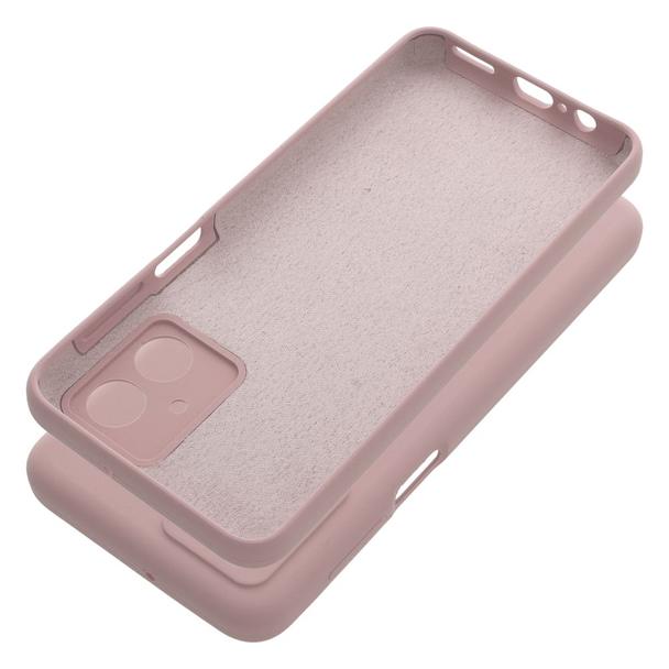 Futerał SILICONE 2mm do MOTOROLA G54 5G pudrowy róż