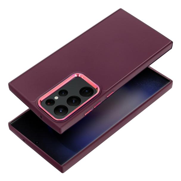 Futerał do Samsung S23 ULTRA Frame fioletowy