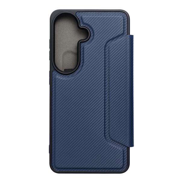 Etui z klapką na Samsung S26 Razor Book niebieskie