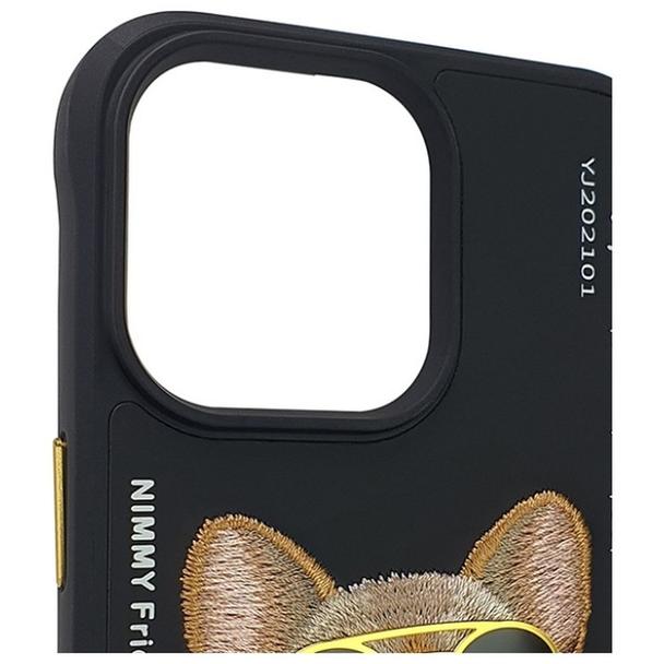 NIMMY futerał GLASSES COOL DOG do IPHONE 15 Pro Max czarny