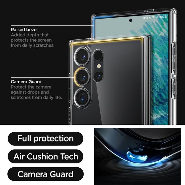 Futerał SPIGEN Ultra Hybrid do SAMSUNG S24 ULTRA crystal clear