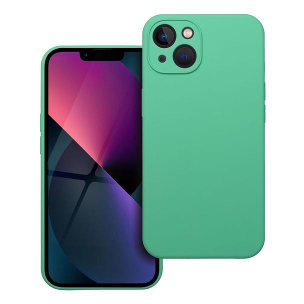 Futerał do iPhone 13 Silicone 2mm miętowy