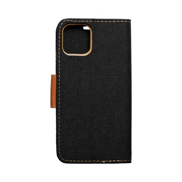 Etui z klapką na Xiaomi Redmi NOTE 13 5G Canvas Book czarne