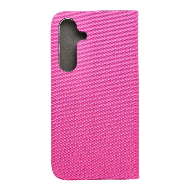 Etui z klapką na Samsung S25 Sensitive Book różowe