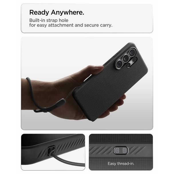 SPIGEN futerał LIQUID AIR MAG kompatybilny z MagSafe do SAMSUNG S26 Ultra matte black