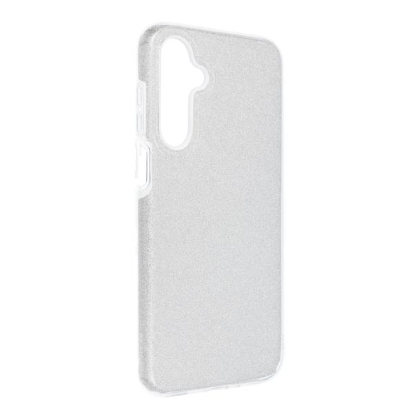 Futerał do Samsung A16 5G / A16 4G Shining srebrny