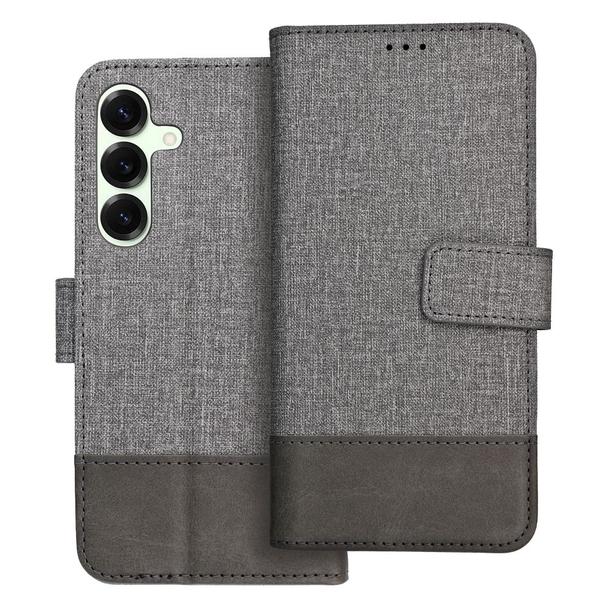 Kabura GOMMA Book do SAMSUNG S25 szary