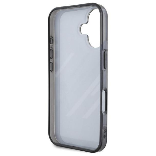 BMW futerał do IPHONE 16 BMHCP16S23HTRAK (Motorsport IML Random Stripes) black