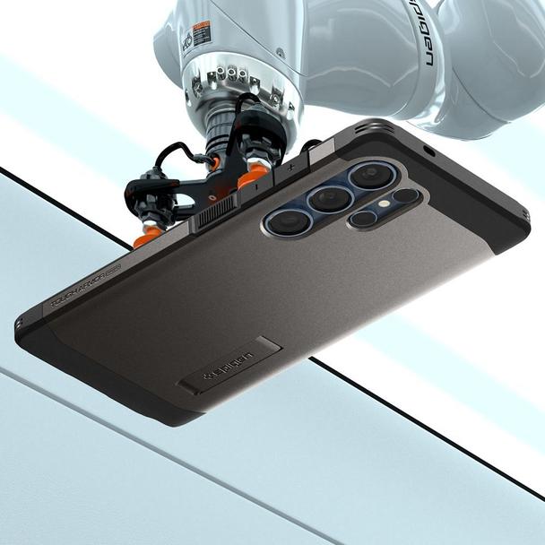 SPIGEN futerał TOUGH ARMOR kompatybilny z MagSafe do SAMSUNG S25 Ultra gunmetal