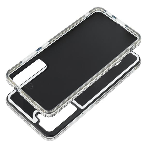 Etui na Samsung S25 FE / S26 FE Teddy Bear srebrne