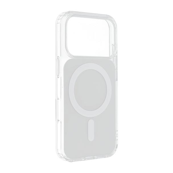 Futerał do iPhone 15 PRO MAX Clear Fusion Mag Cover zgodny z MagSafe biały