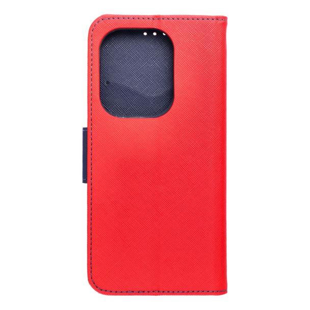 Etui z klapką na Xiaomi Redmi NOTE 13 PRO 4G Fancy Book czerwono-granatowe