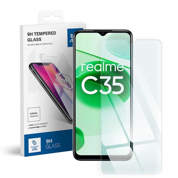 Szkło hartowane do Realme C35 Blue Star