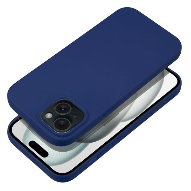 Futerał SOFT do IPHONE 15 ciemny niebieski