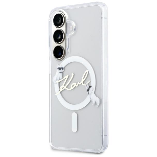 KARL LAGERFELD futerał do SAMSUNG S26 KLHMS26S5HKSCAH (Magnetic IML KC Script) transparentny