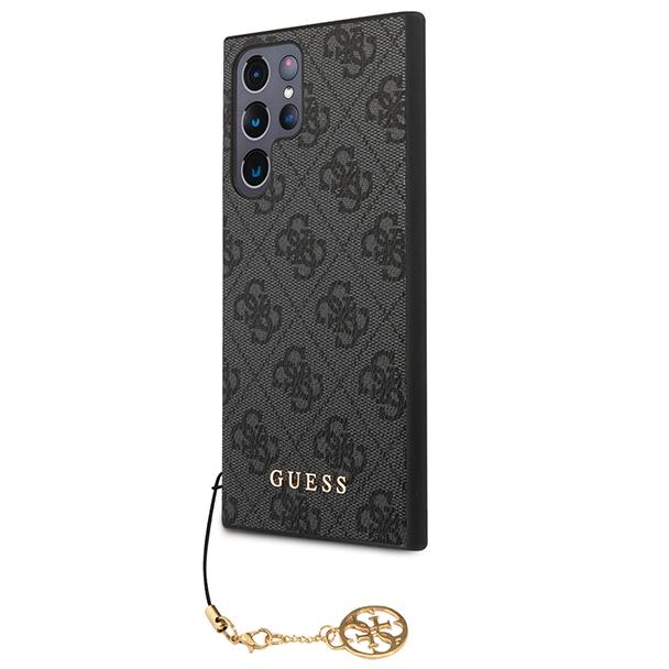 GUESS futerał do SAMSUNG S24 Ultra GUHCS24LGF4GGR (4G Charm) czarny
