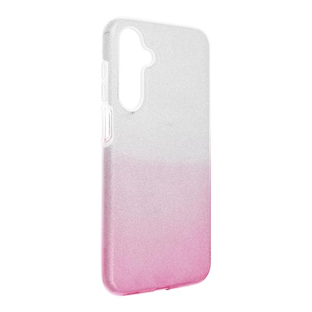 Futerał do Samsung A16 5G / A16 4G Shining transparentny różowy