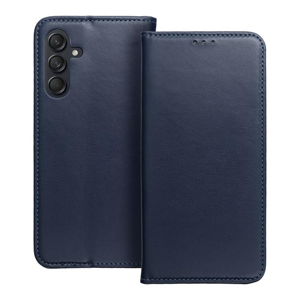 Etui z klapką na Samsung M55 5G Smart Magneto granatowe