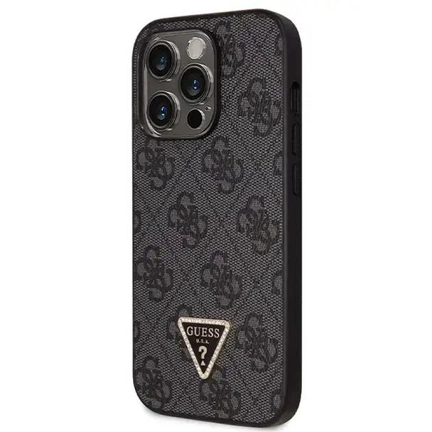 GUESS futerał do IPHONE 14 Pro Max GUHCP14XP4TDSCPK (Metal Logo Starss Crossbody) czarny