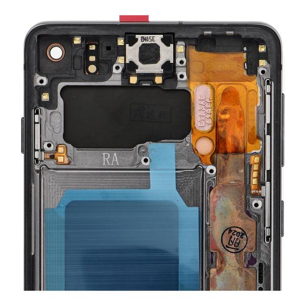 FixCell wyświetlacz LCD do SAMSUNG S10 G973 z ramką czarny (odnowiony)