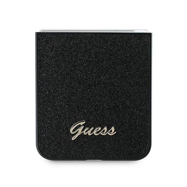GUESS futerał do SAMSUNG Z Flip 6 GUHCZF6HGGSHK (HC PU 4G Glitter Script) czarny