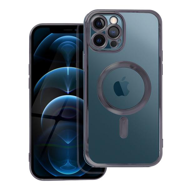 Futerał do iPhone 12 PRO MAX Electro Mag Cover zgodny z MagSafe czarny