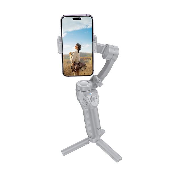Gimbal z 3-osiową stabilizacją Hoco K24 szary