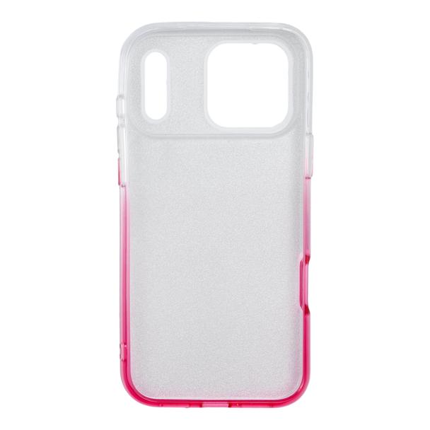 Etui na iPhone 18 Pro Max / 17 Pro Max Shining transparentne różowe
