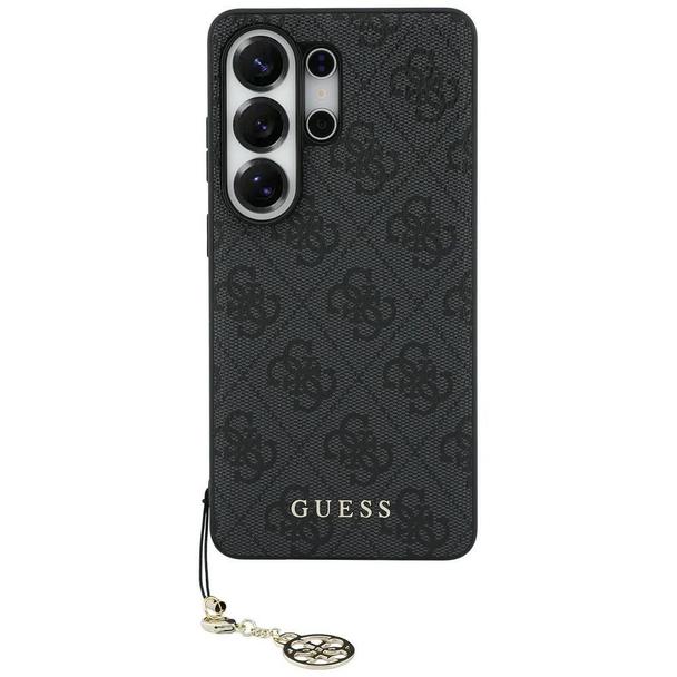 GUESS futerał do SAMSUNG S26 Ultra GUHMS26LGF4GGR (PU 4G Classic Logo with Charm) czarny