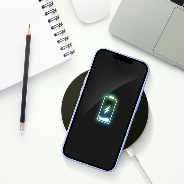 Futerał CARD CASE do XIAOMI Redmi NOTE 13 Pro 4G fioletowy