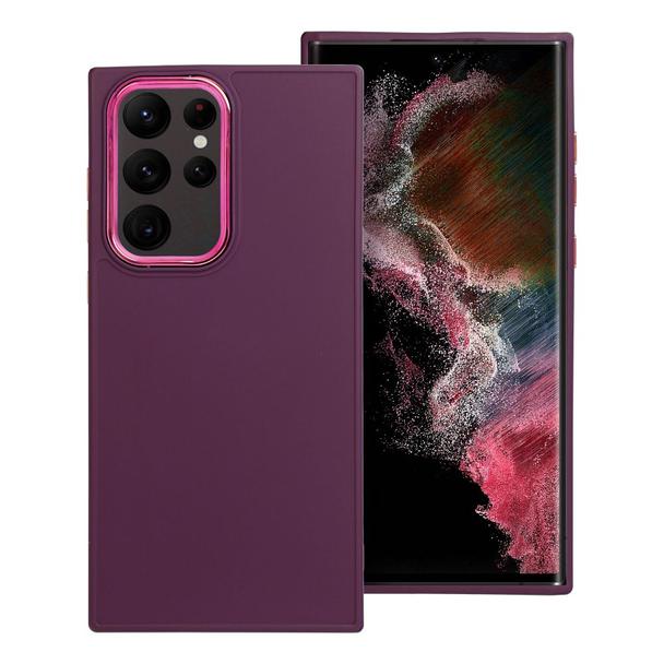 Futerał do Samsung S22 ULTRA Frame fioletowy