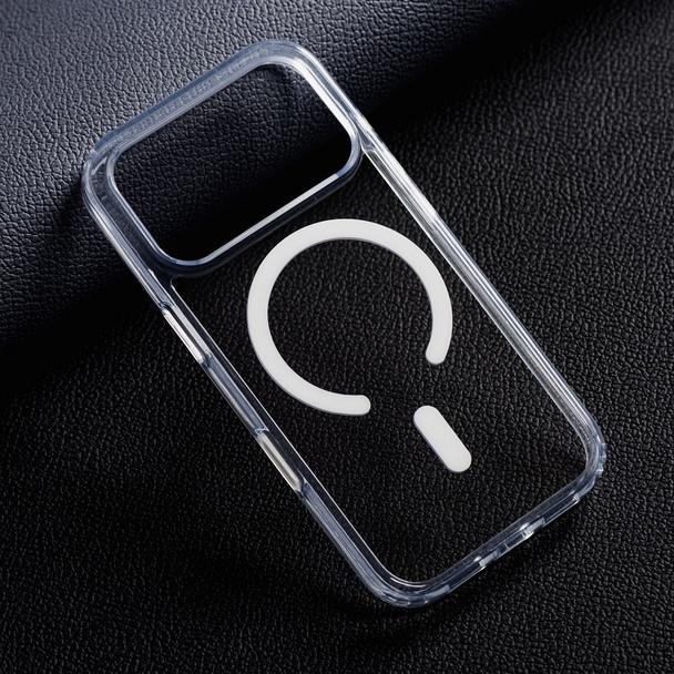 Etui na iPhone 15 PRO Forcell F-Protect Clear Hybrid Premium zgodne z MagSafe transparentne 0INT