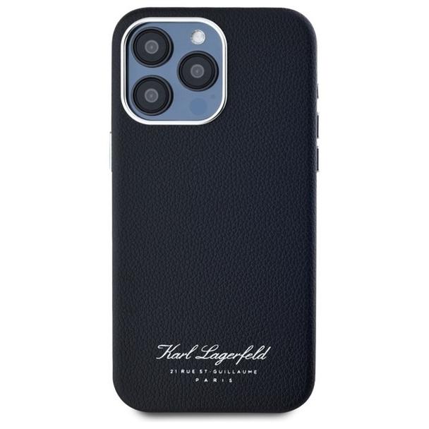 KARL LAGERFELD futerał do IPHONE 15 Pro Max KLHCP15XPGWCMKHK (FW PU Hotel RSG) black