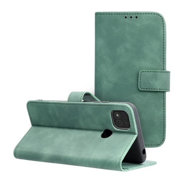 Etui z klapką na Xiaomi Redmi 9C / 9C NFC Tender Book zielone