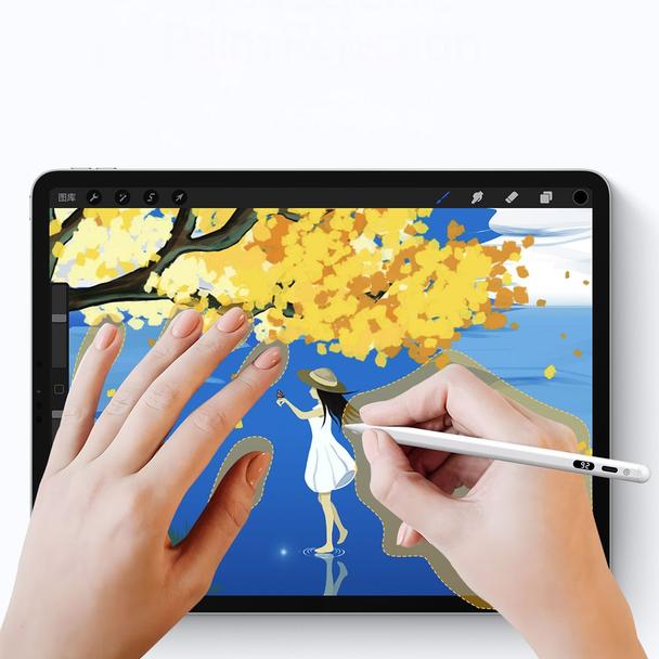 DUX DUCIS rysik STYLUS SP-06 do iPada z ładowaniem bezprzewodowym i wyświetlaczem biały