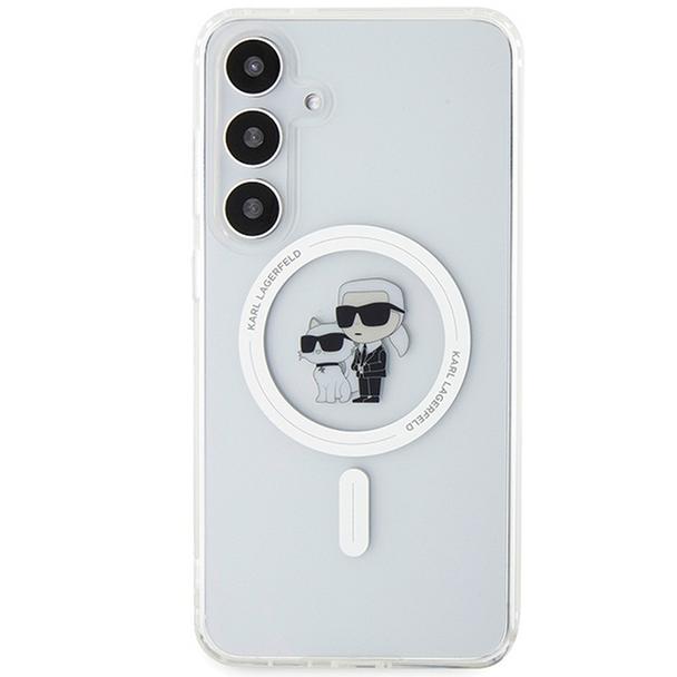 KARL LAGERFELD futerał do SAMSUNG S24 KLHMS24SHGKCNOT (MAGSAFE IML KC) transparentny