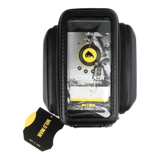 WILDMAN sakwa rowerowa na ramę na zamek  E6S 1,2L ( 4" - 7" ) czarna