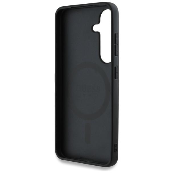 GUESS futerał do SAMSUNG S25 GUHMS25SG4GFRW (Magnetic PU 4G Ring Classic Logo) brązowy